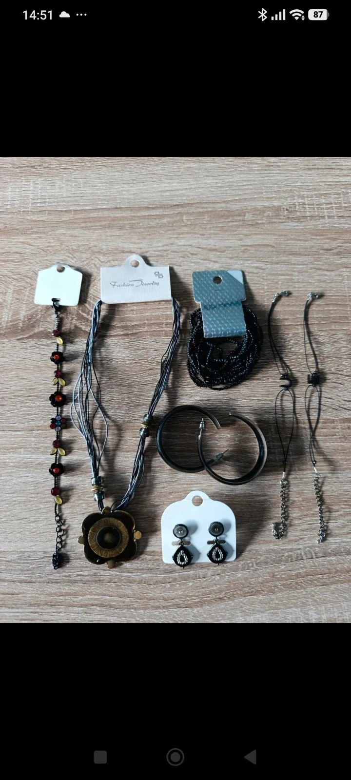 Set mode-sieraden voor dames 6-delig – Kettingen, armband, oorbellen en oorhangen – photo 2